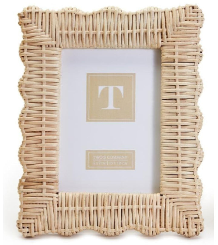 Wicker Weave Photo Frame