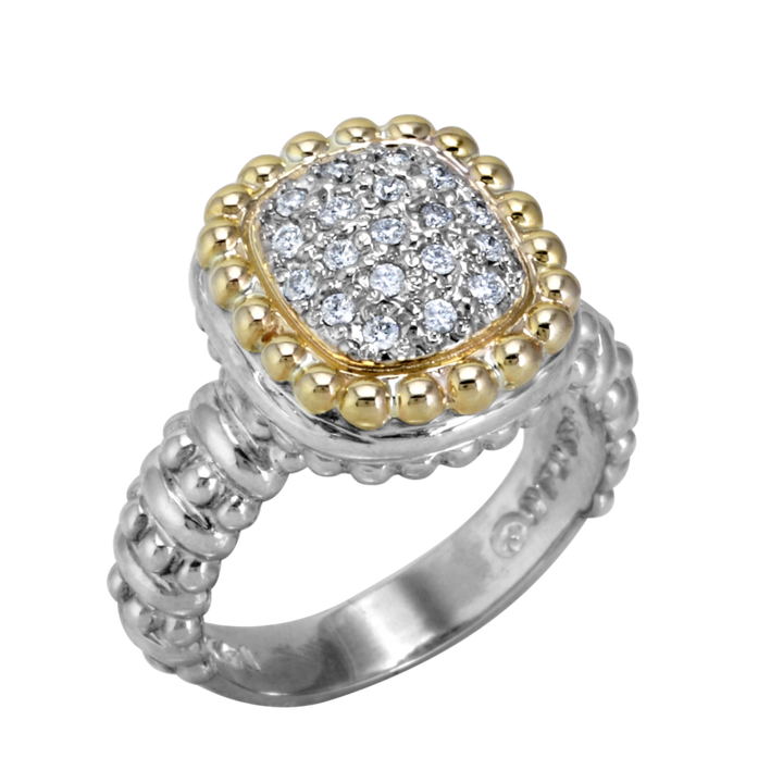 VAHAN Diamond Ring, 0.19 Carat Weight
