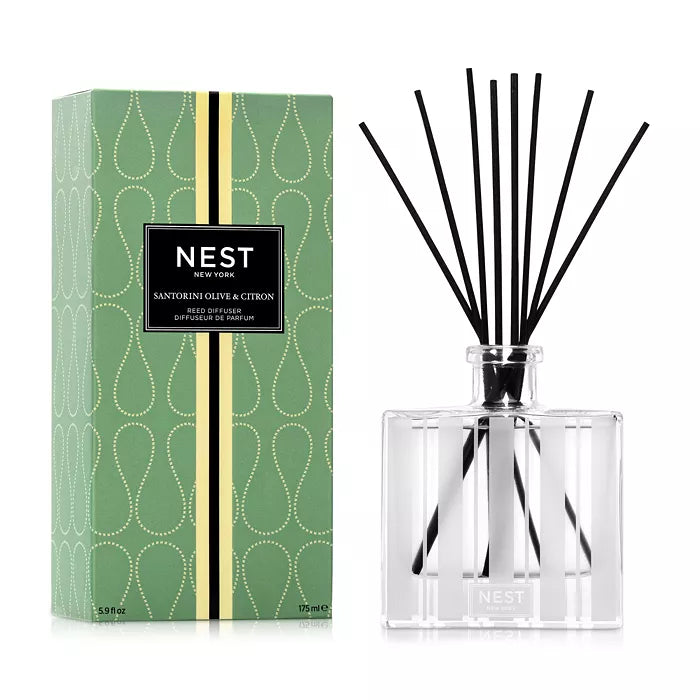 NEST Fragrances, Santorini Olive & Citron Reed Diffuser