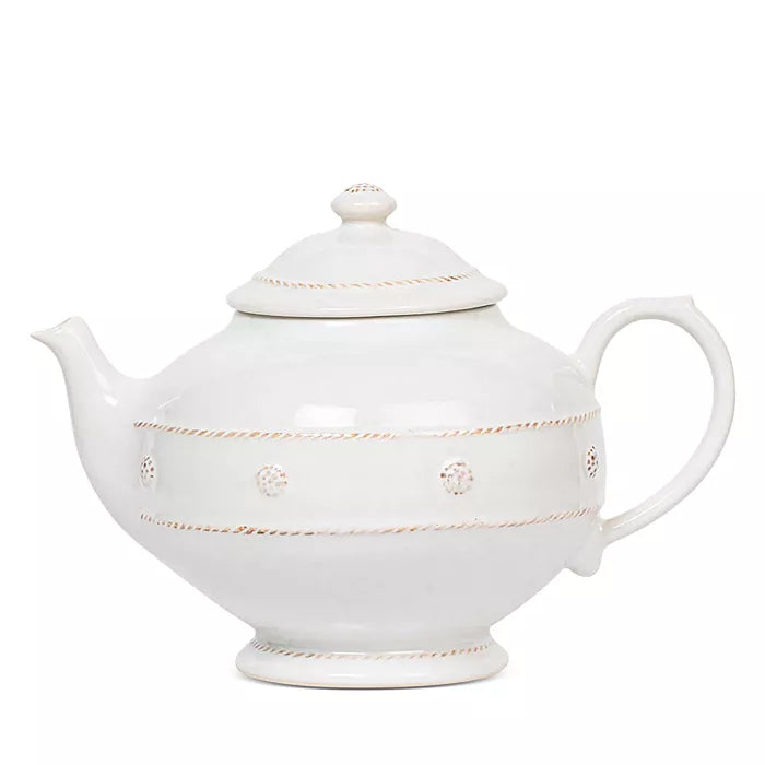 Juliska Berry & Thread Teapot - Whitewash