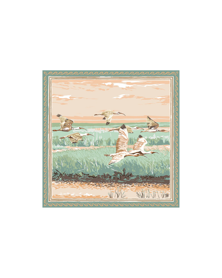 Austin Williams Peach Marsh Flyer, 35x35