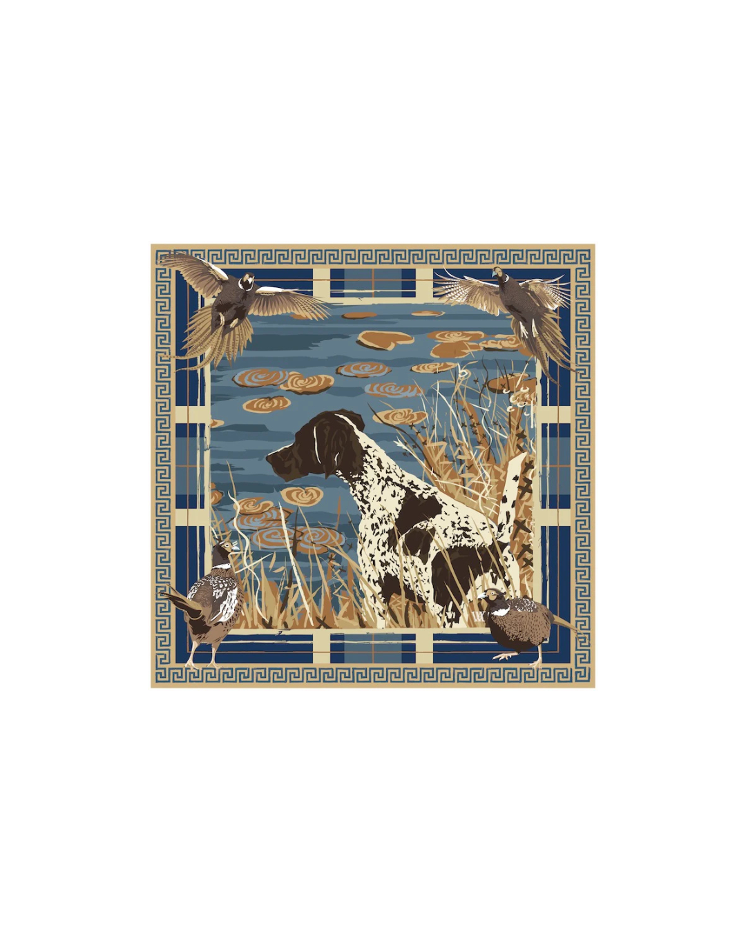 Austin Williams Indigo Pheasant Watch, 25x25