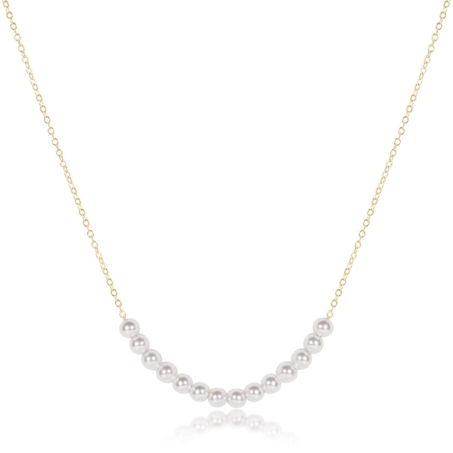 Enewton 16" Necklace Gold - Beaded Bliss Pearl
