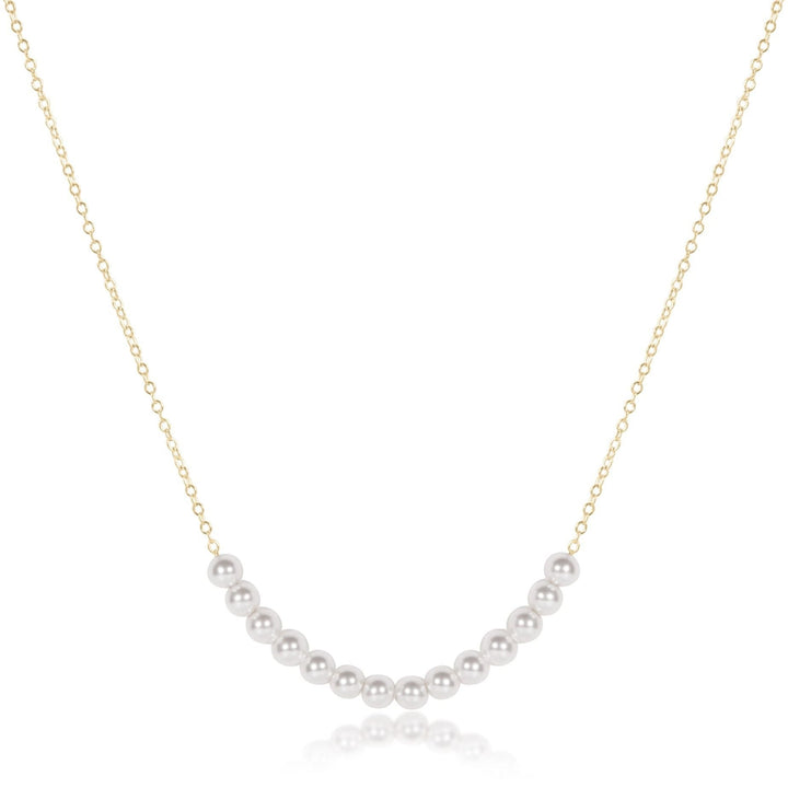 Enewton 16" Necklace Gold - Beaded Bliss Pearl