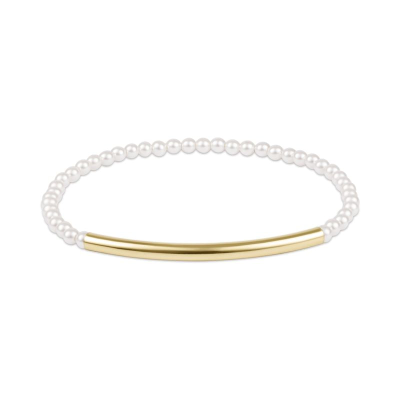 Enewton Bliss Bar Smooth Pearl 3mm Bracelet