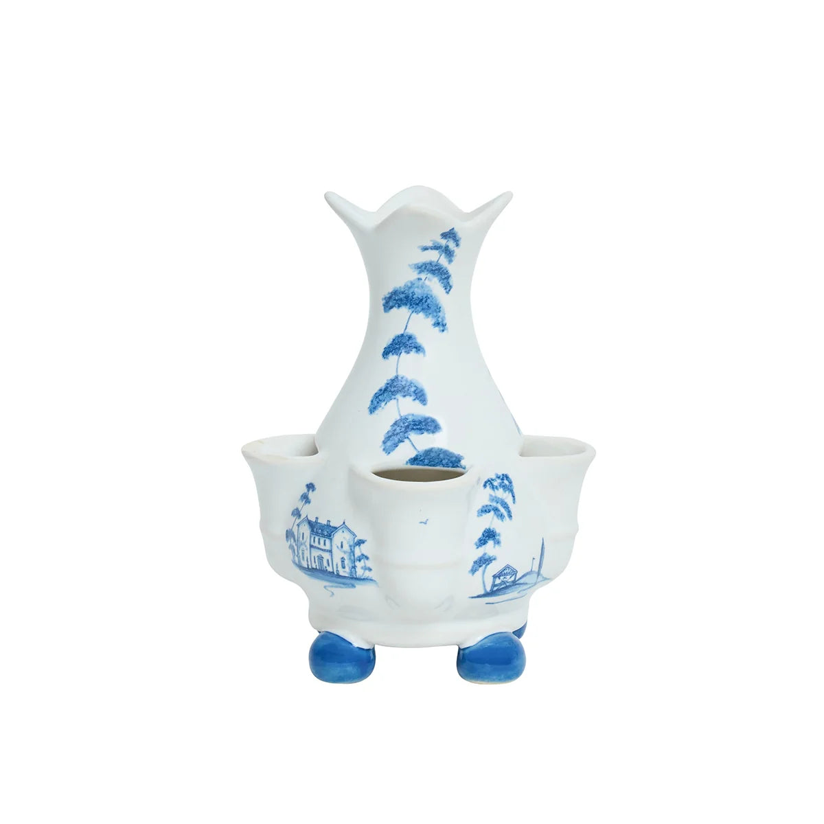 Juliska Country Estate 6" Tulipiere Vase, Delft Blue