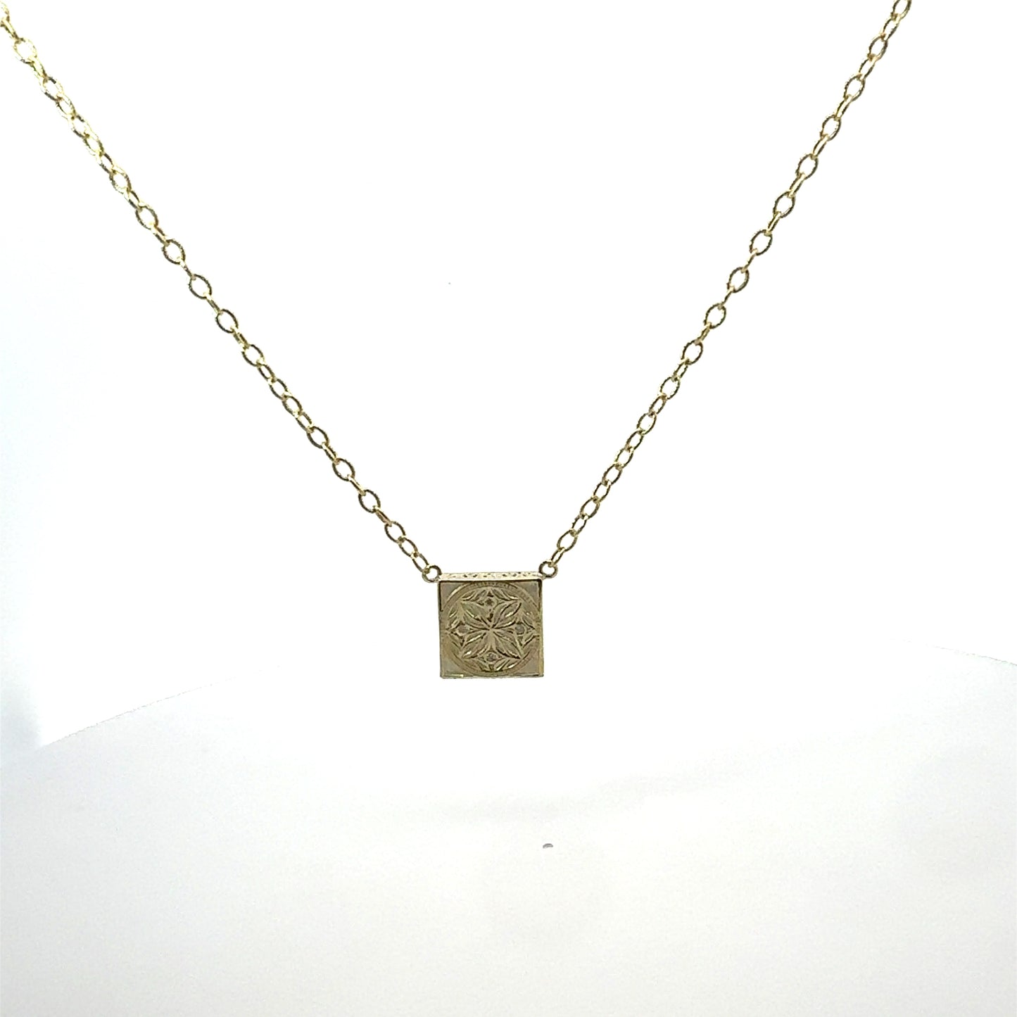 14KT Green Gold Biltmore Necklace