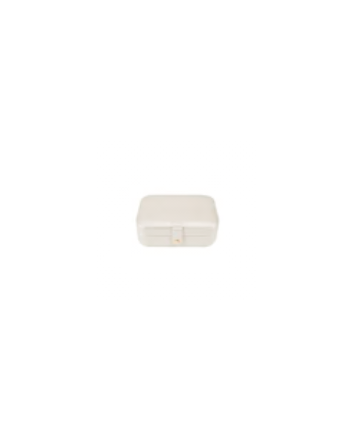 Leah Travel Jewelry Organizer, Pearl White