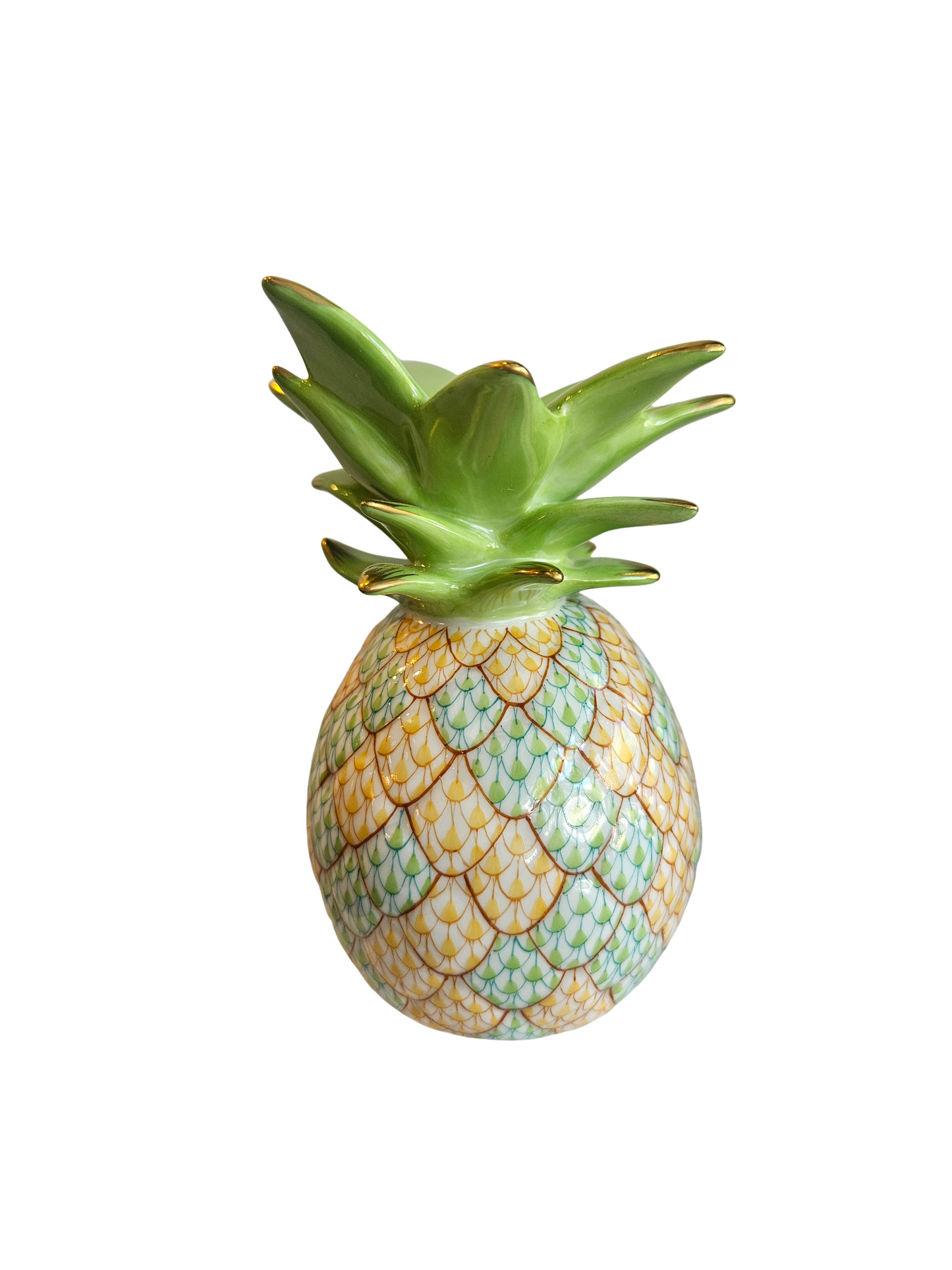 Herend Medium Pineapple, Multicolor
