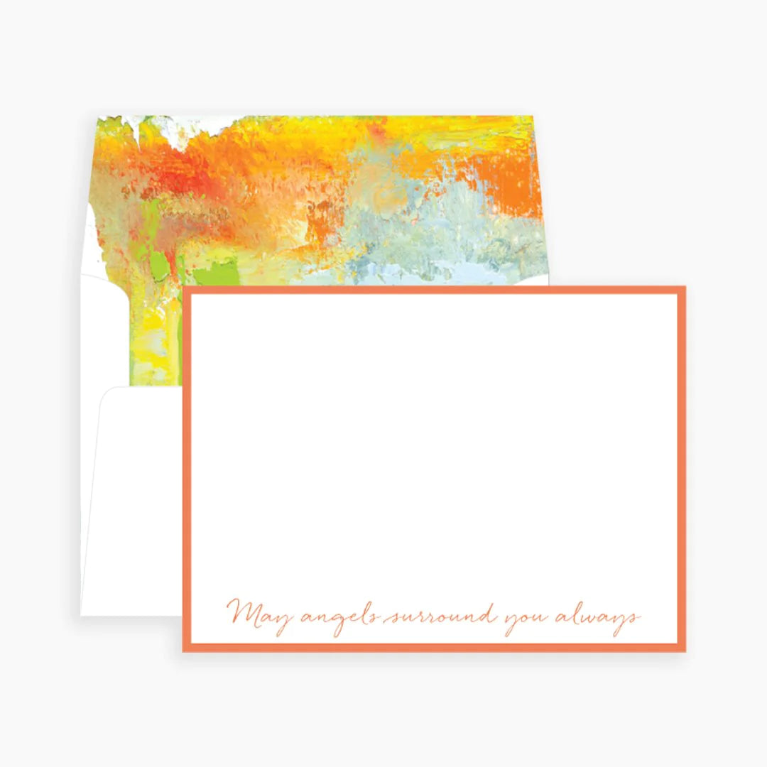 Anne Neilson May Angels Surround You Always Notecards