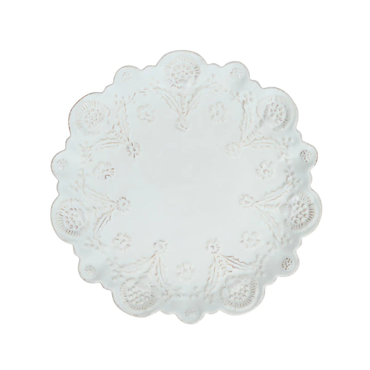 Juliska Berry & Thread Thistle Dessert/Salad Plate, Whitewash