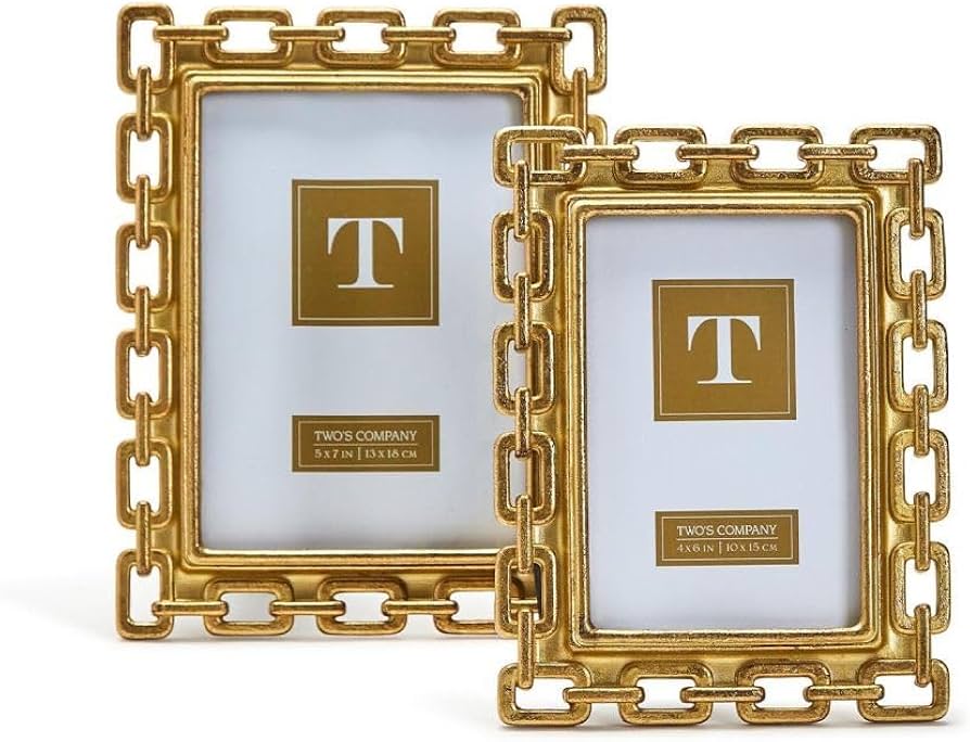 Gold Chain Photo Frame