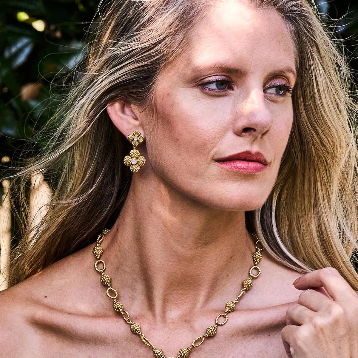 Capucine de Wulf Berry Clover Convertible Duo Earrings