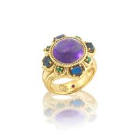 Capucine de Wulf Contessa Belle Nuit Ring, Multi