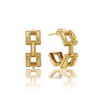 Capucine de Wulf Pathway Hoop Earrings - Gold