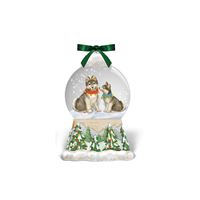 Juliska North Pole Snow Globe Place Card Holder