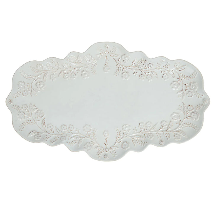 Juliska Berry & Thread Thistle 16" Tray, Whitewash
