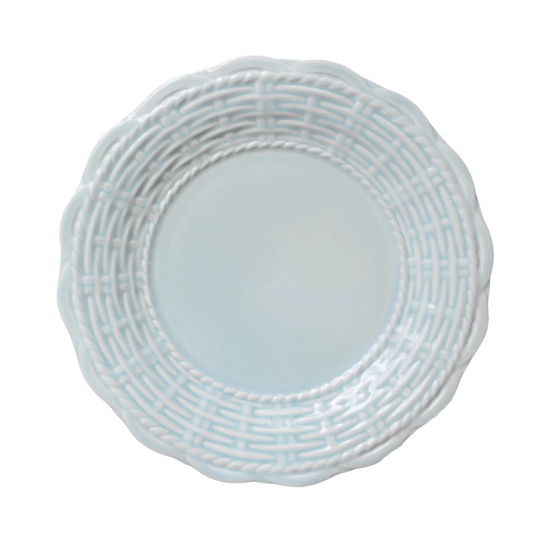 Provvista Basket Jubilee Salad Plate - Maritime Blue