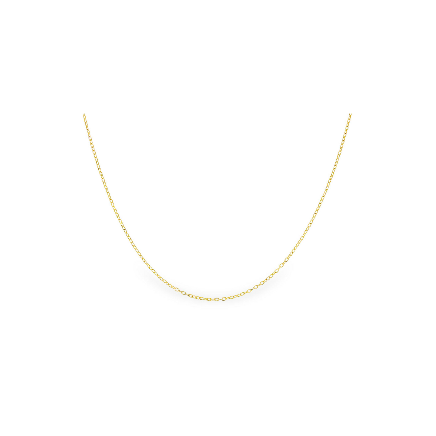Small Rolo Chain (1.9MM, 14KT, 18IN, Lobster Clasp)