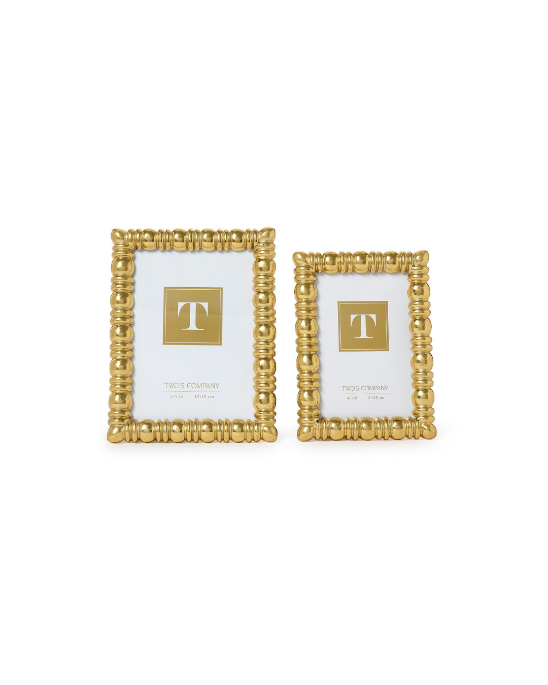 Spindle Gold Photo Frames