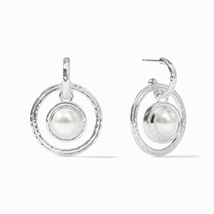 Julie Vos Astor 6-in-1 Charm Earrings - Silver