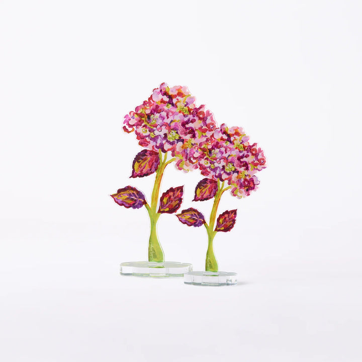 Autumnal Hydrangea Acrylic Single Flower