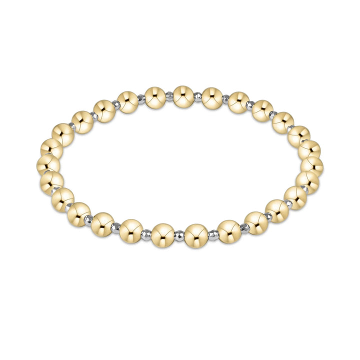 enewton Faceted Hematite - Grateful Pattern 5mm Bead Bracelet