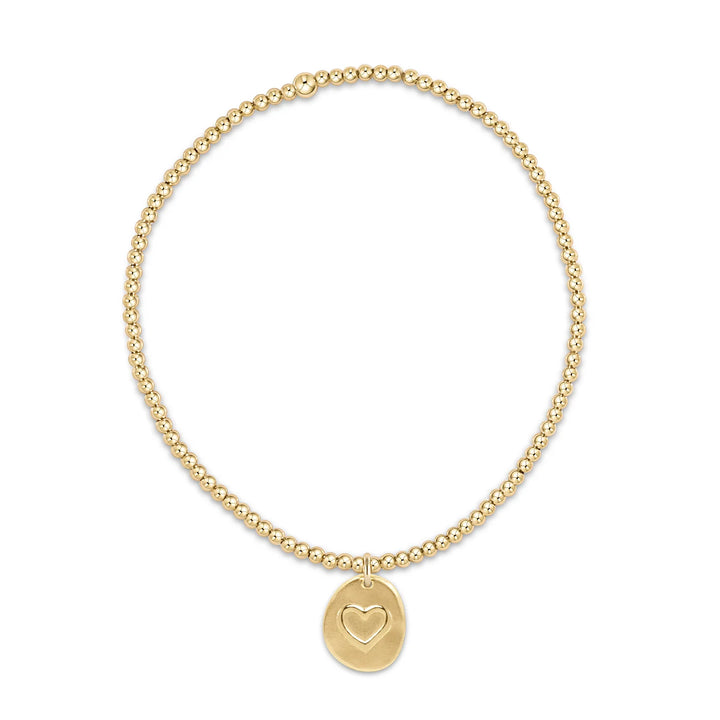 enewton Classic Gold 2mm Bead Bracelet - Inspire Love Small
