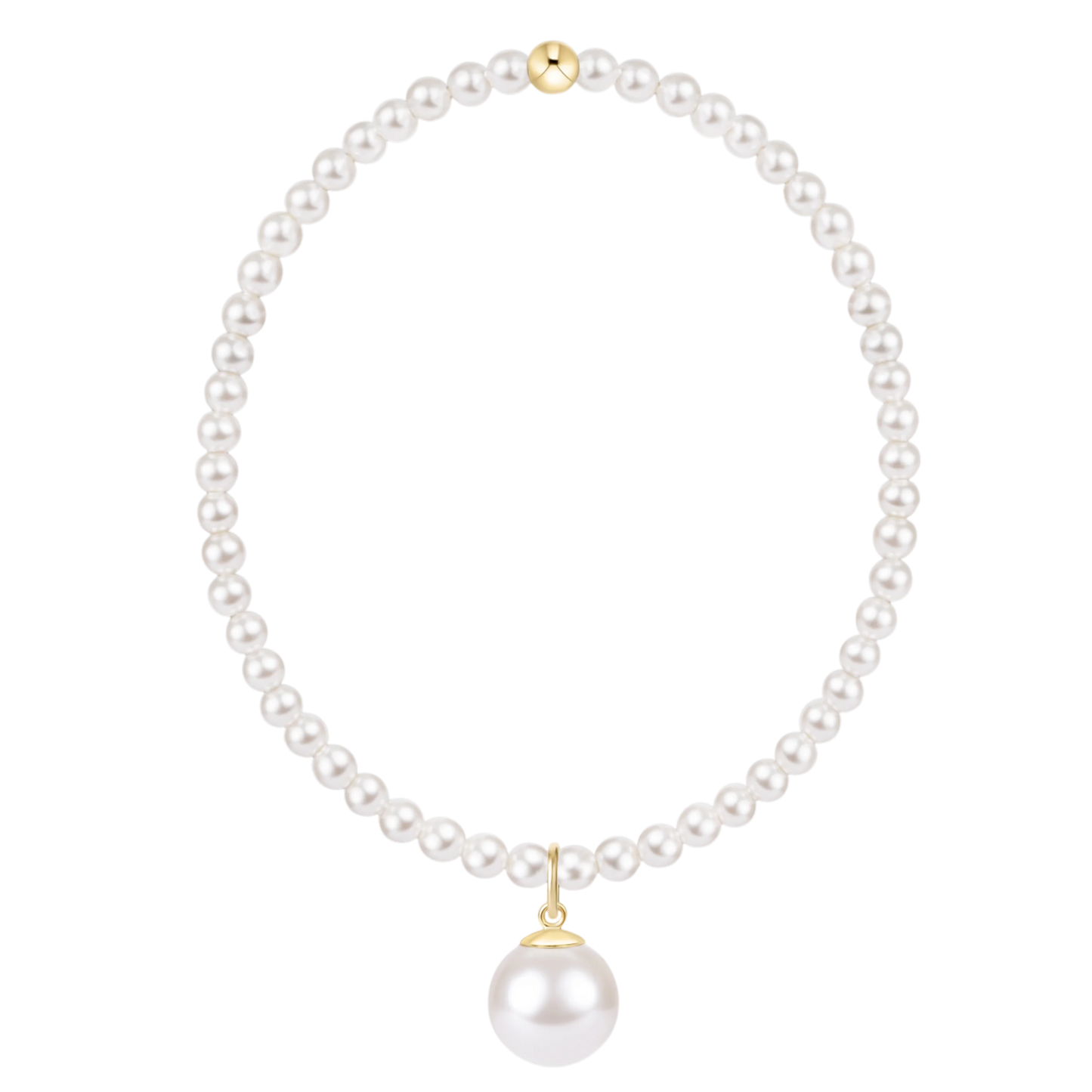 Enewton Classic Pearl 3mm Bracelet - Classic Pearl 10mm Charm