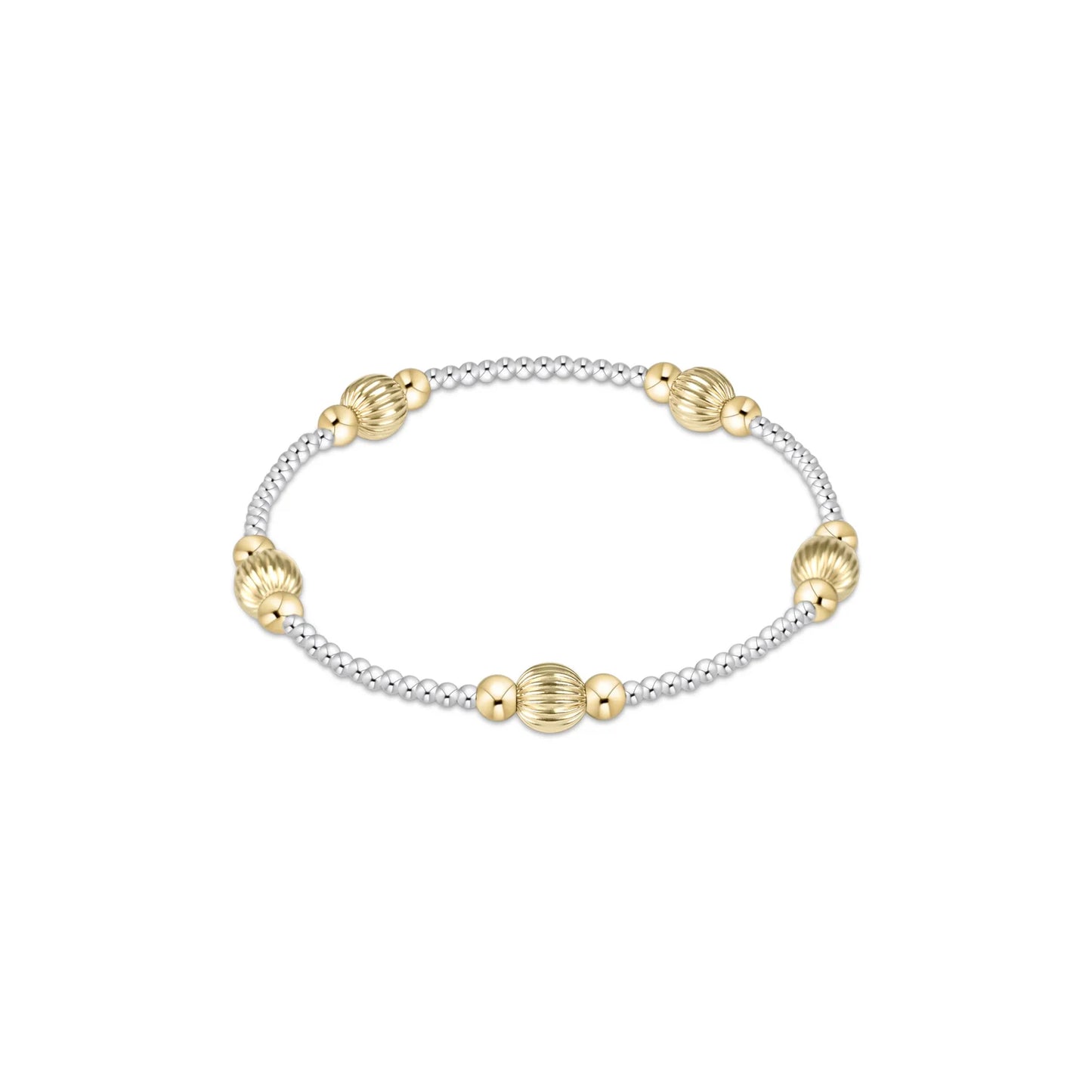 enewton Purpose Dignity 6mm Bead Bracelet - Mixed Metal