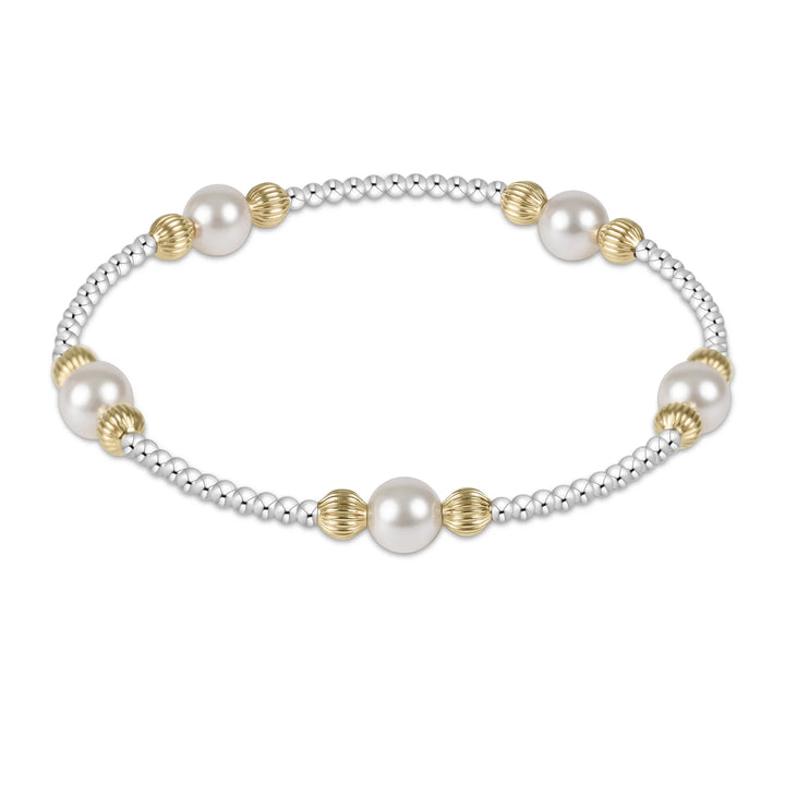 enewton Purpose Dignity Bead Bracelet - Pearl