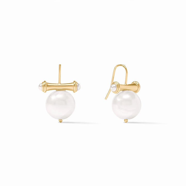 Julie Vos Bamboo Pearl Earring