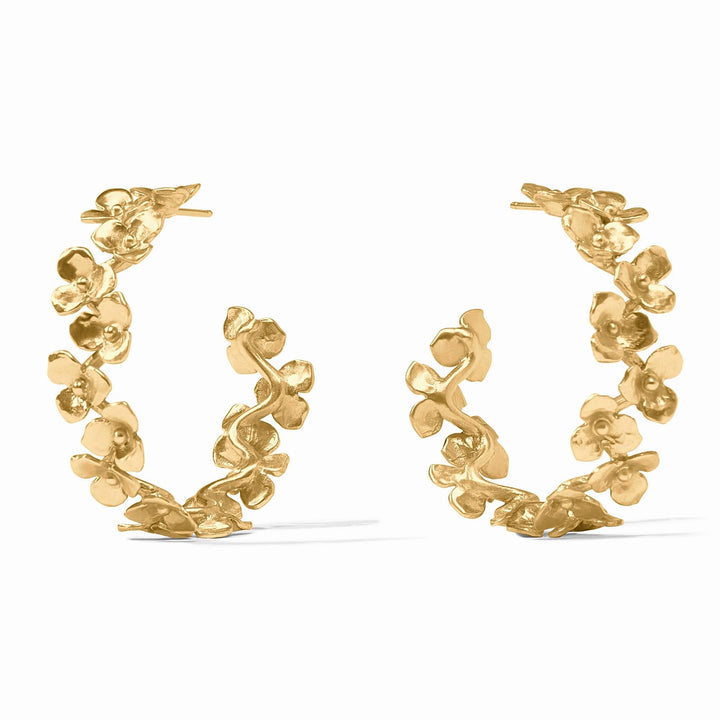 Julie Vos Bloom Hoop Earring