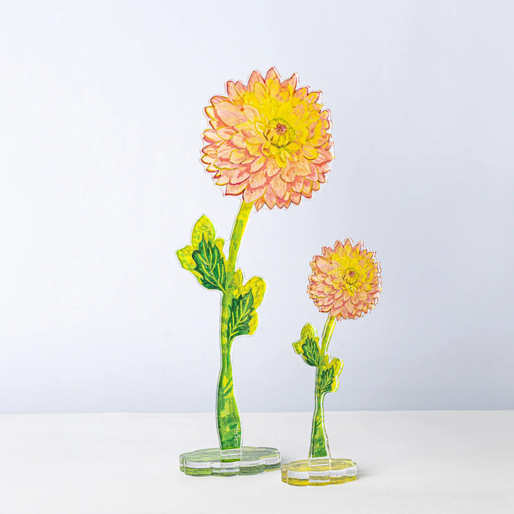 Cafe Au Lait Dahlia Acrylic Single Flower