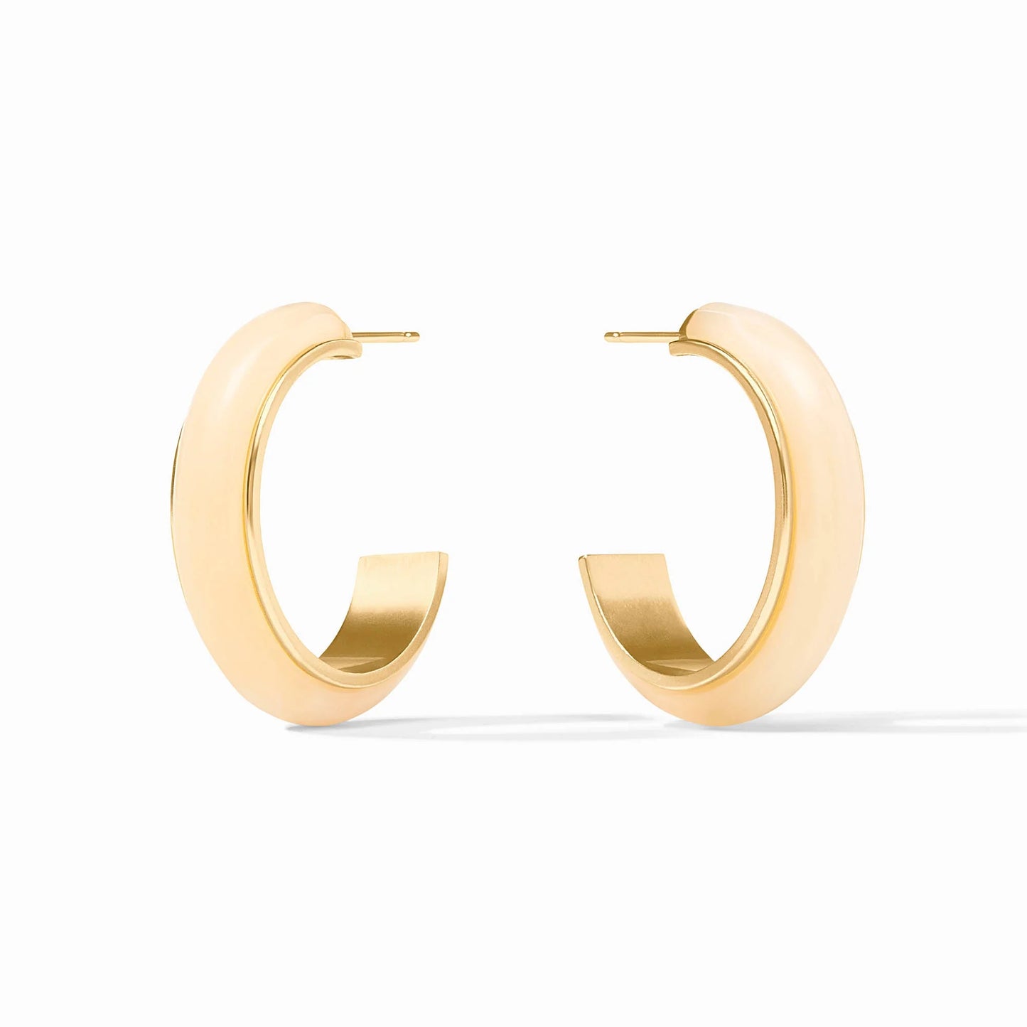 Julie Vos Carnaby Hoop - Ivory