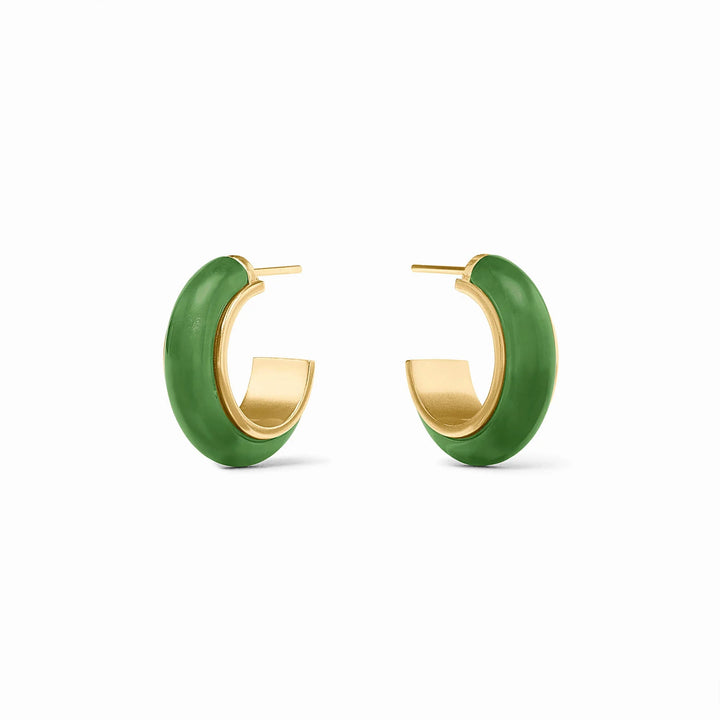 Julie Vos Carnaby Hoop - Palmetto Green
