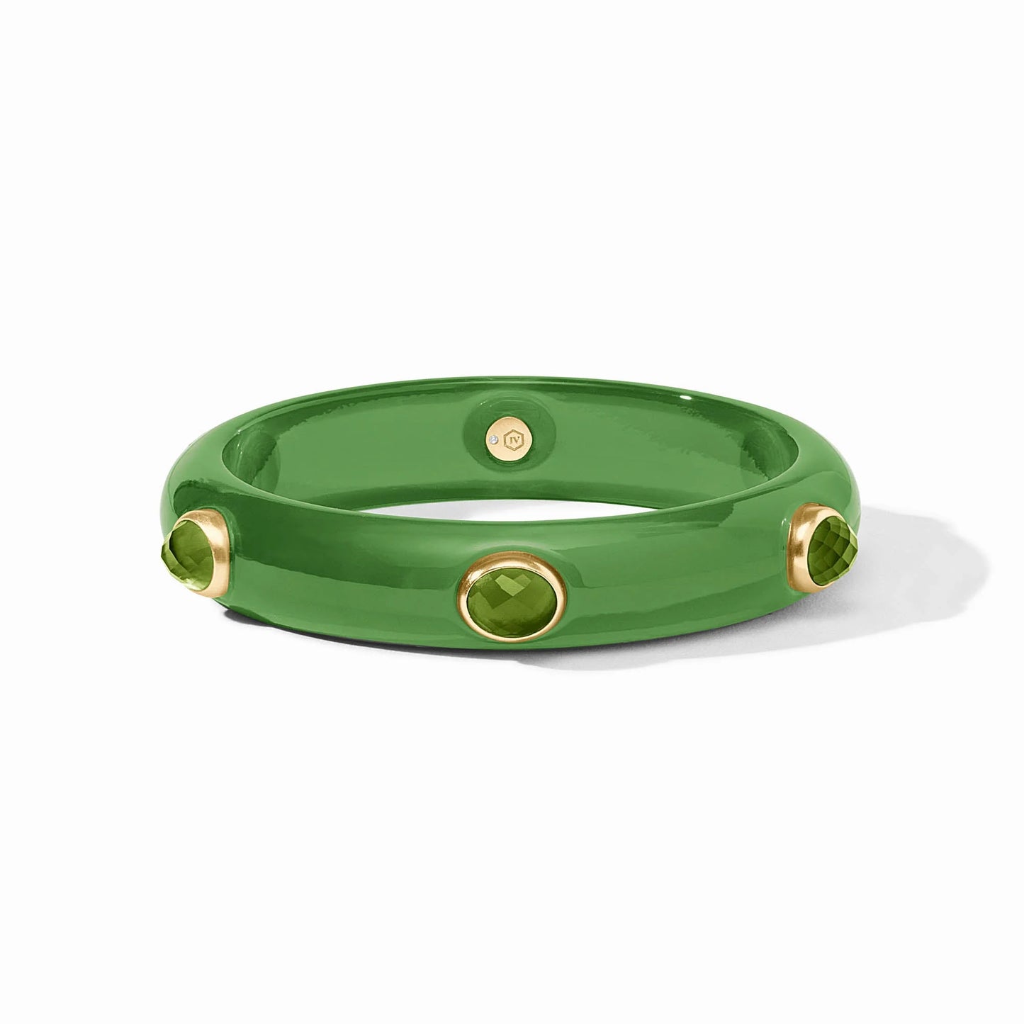 Carnaby Stone Bangle- Palmetto Green