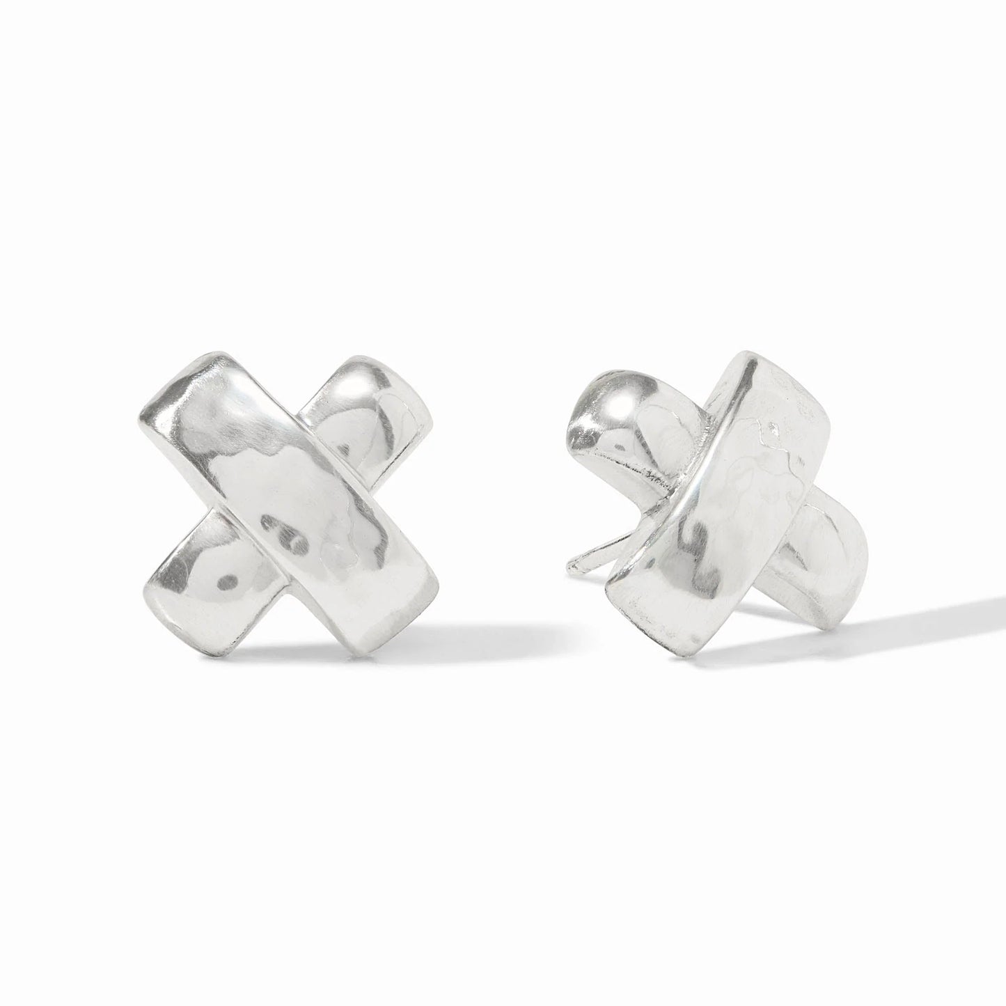 Julie Vos Catalina X Stud - Silver