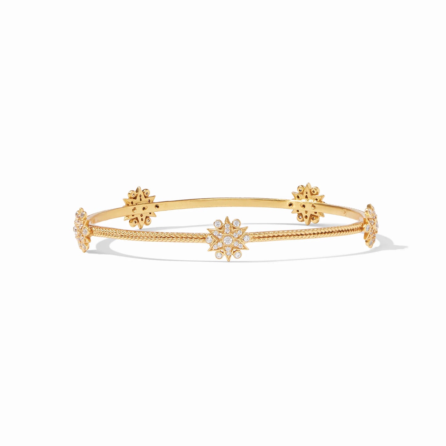 Julie Vos Celeste Bangle, Cubic Zirconia