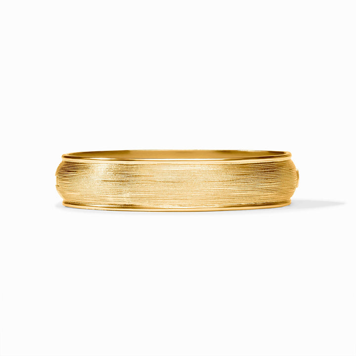 Julie Vos Cobblestone Hinge Bangle - Gold