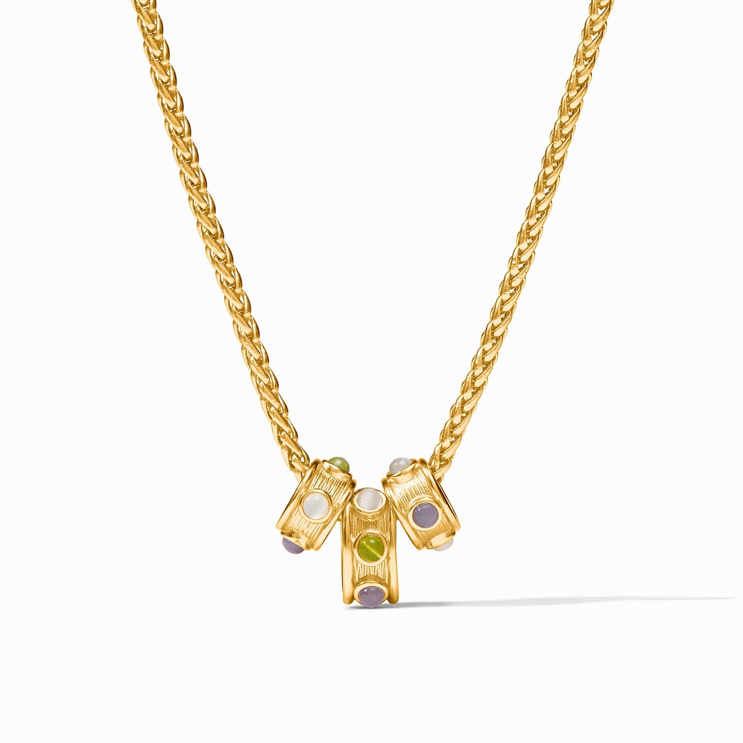 Julie Vos Cobblestone Loop Necklace
