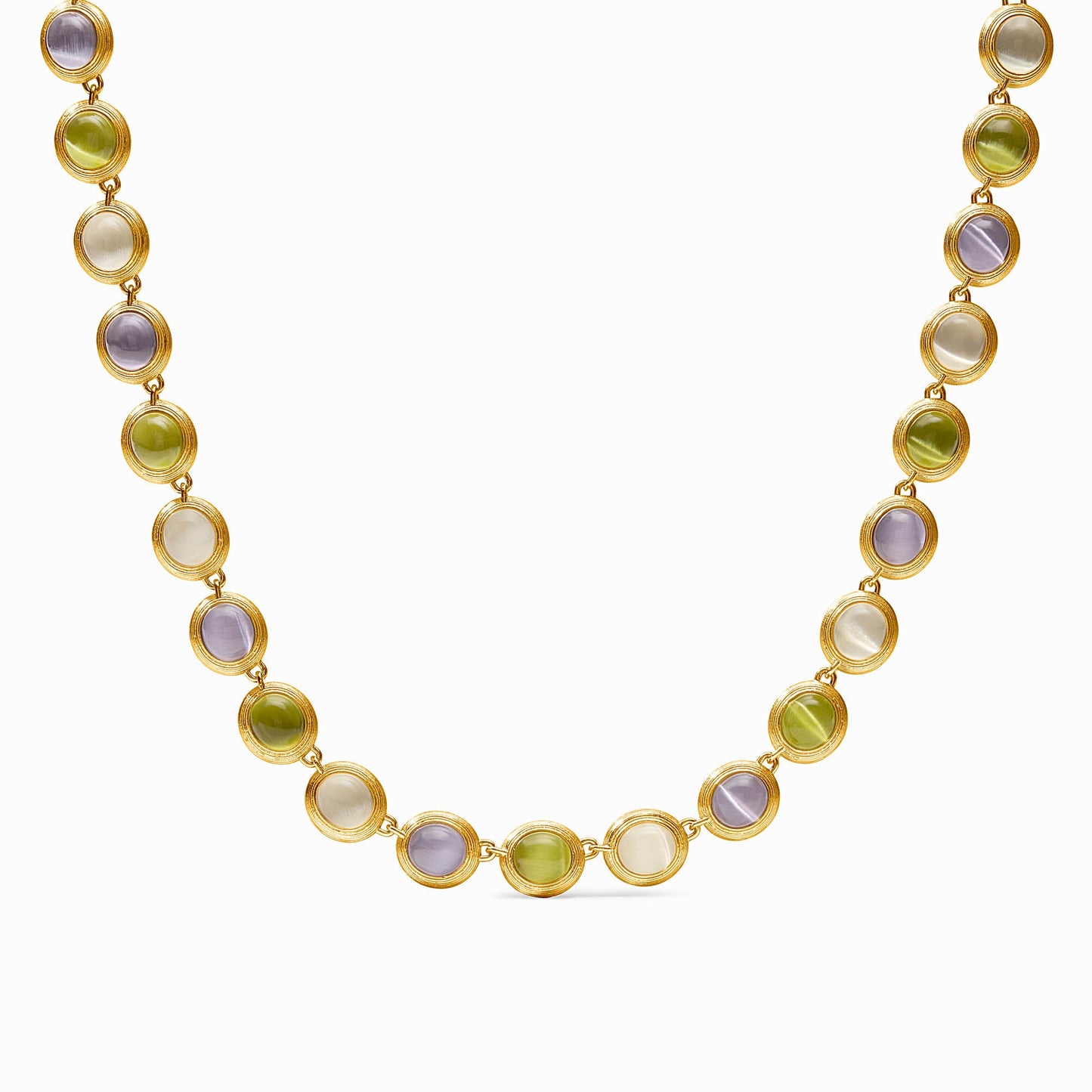 Julie Vos Cobblestone Tennis Necklace