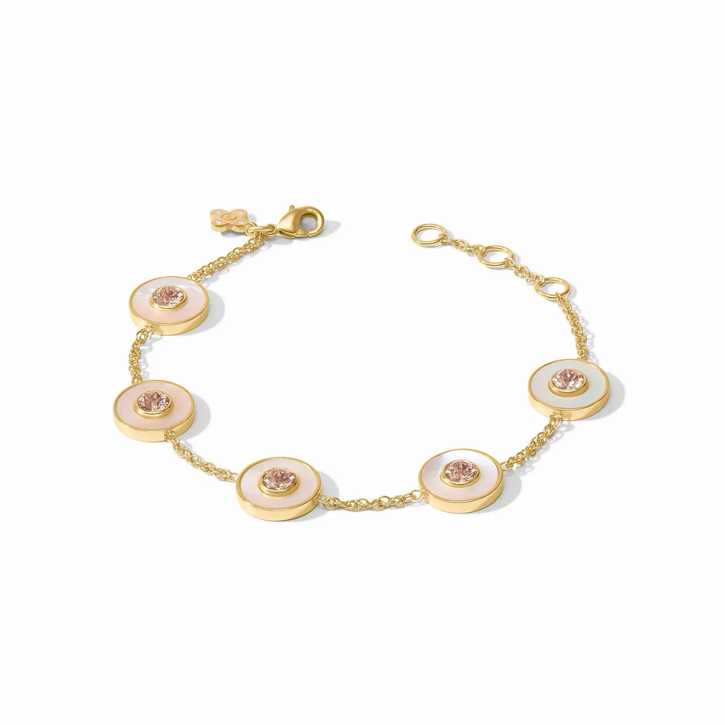 Julie Vos Colette Circle Delicate Bracelet