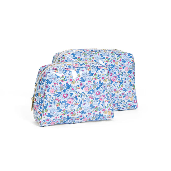 TRVL Luxe Gloss Wash Bag - BridgeHampton Floral