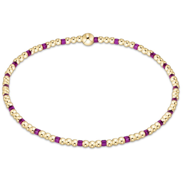 enewton Egirl Hope Sincerity Pattern 2mm Bead Bracelet