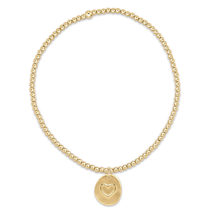 Enewton Extends Classic Gold 2mm Bracelet - Inspire Love Small Gold Disc