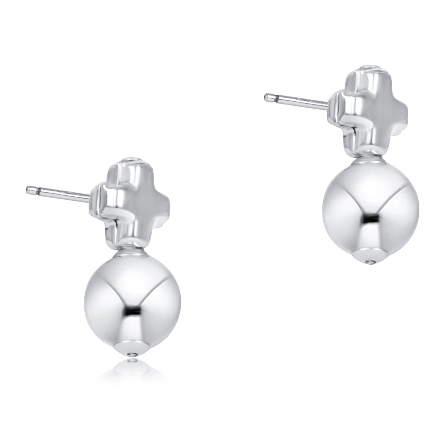 Enewton Signature Cross Sterling Stud - Classic Sterling