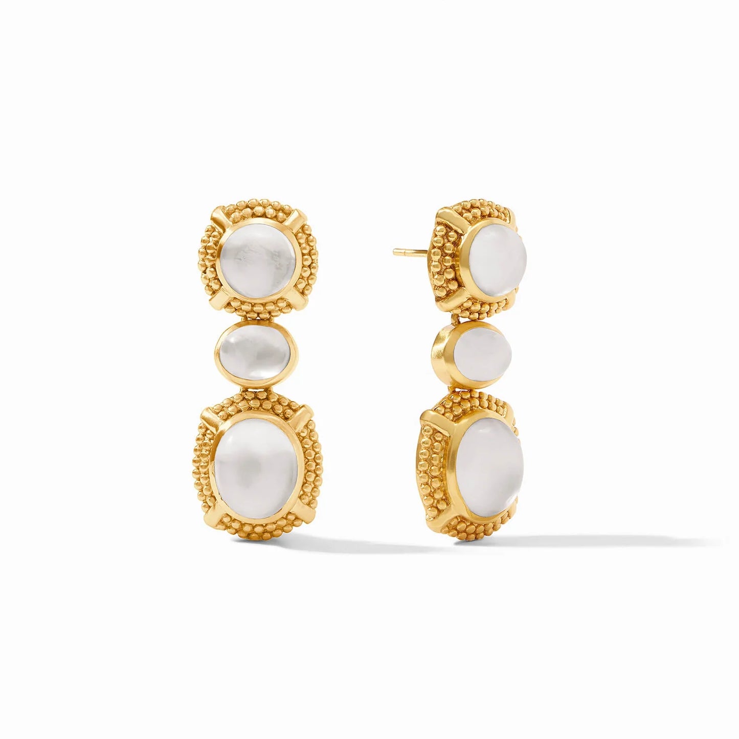 Julie Vos Cobochon Statment Earring