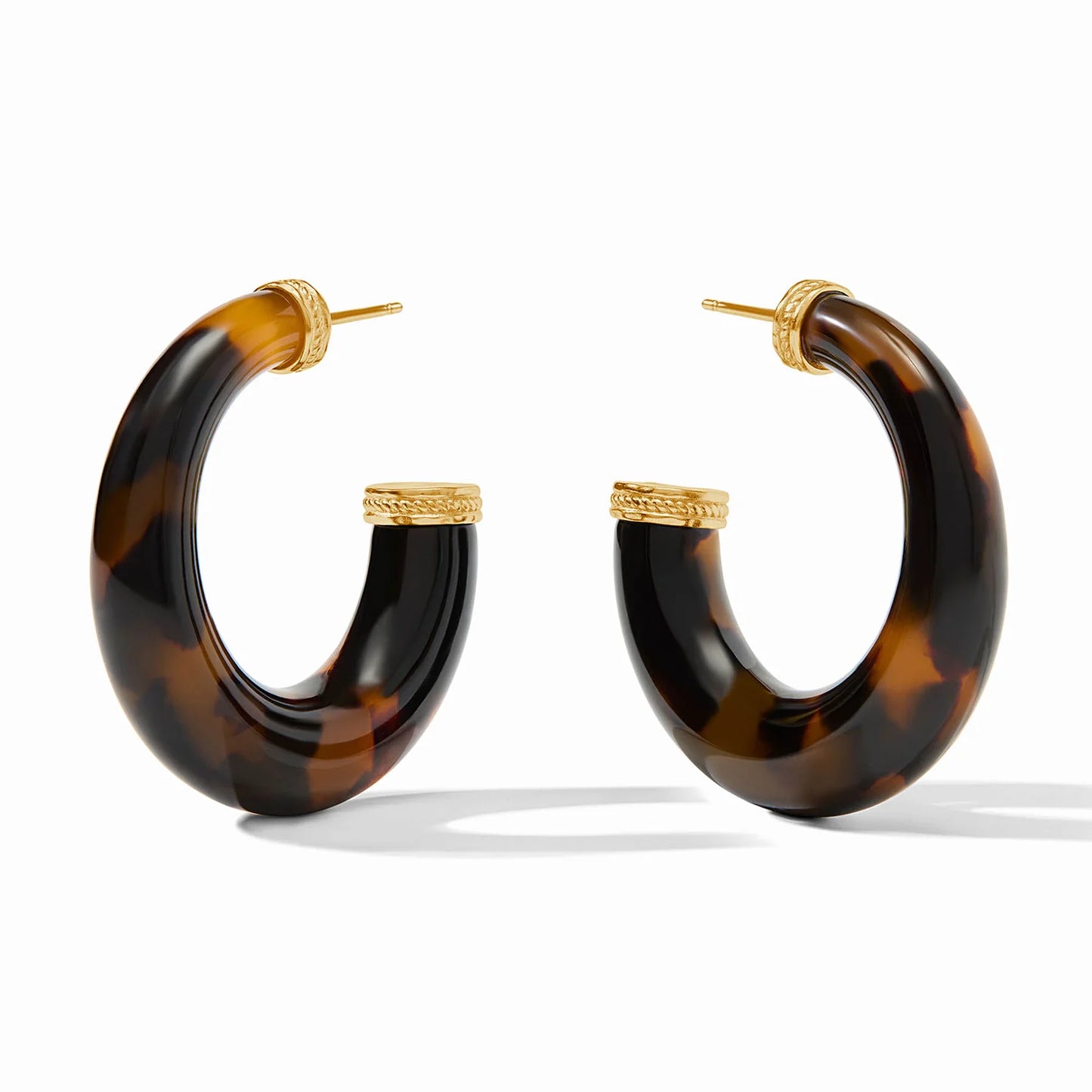 Julie Vos Madison Statement Hoop - Tortoiseshell