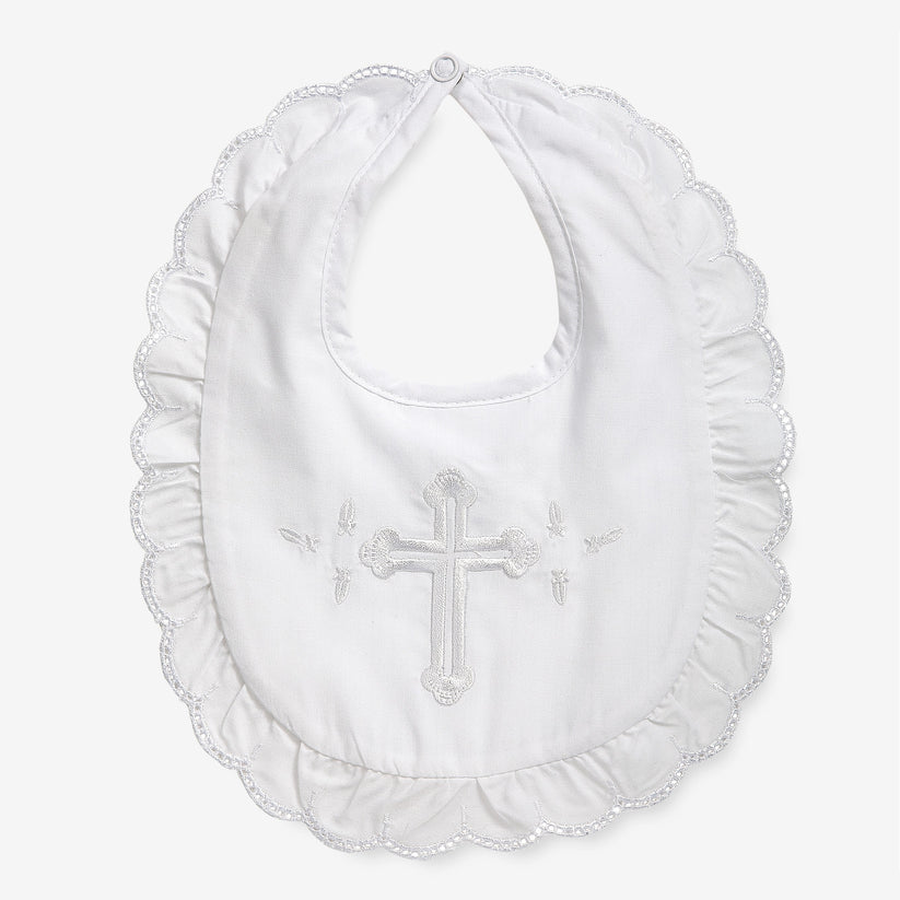 Christening Bib Baby Girl